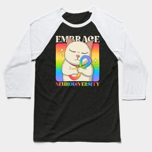 Embrace Neurodiversity Baseball T-Shirt